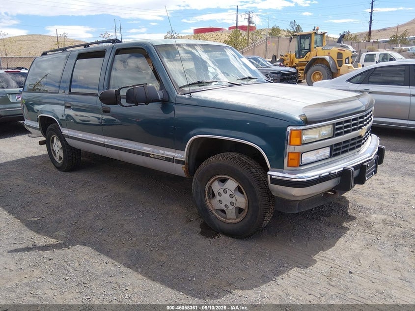 1992 CHEVROLET SUBURBAN K1500 | 1GNFK16K2NJ307732 | UPCARS