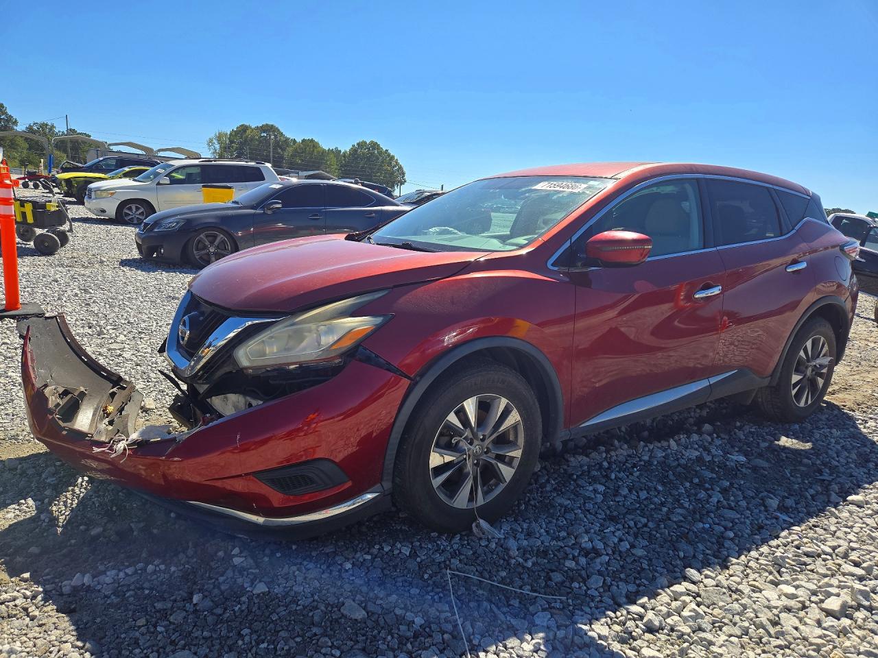 2015 NISSAN MURANO S | 5N1AZ2MG4FN258560 | UPCARS