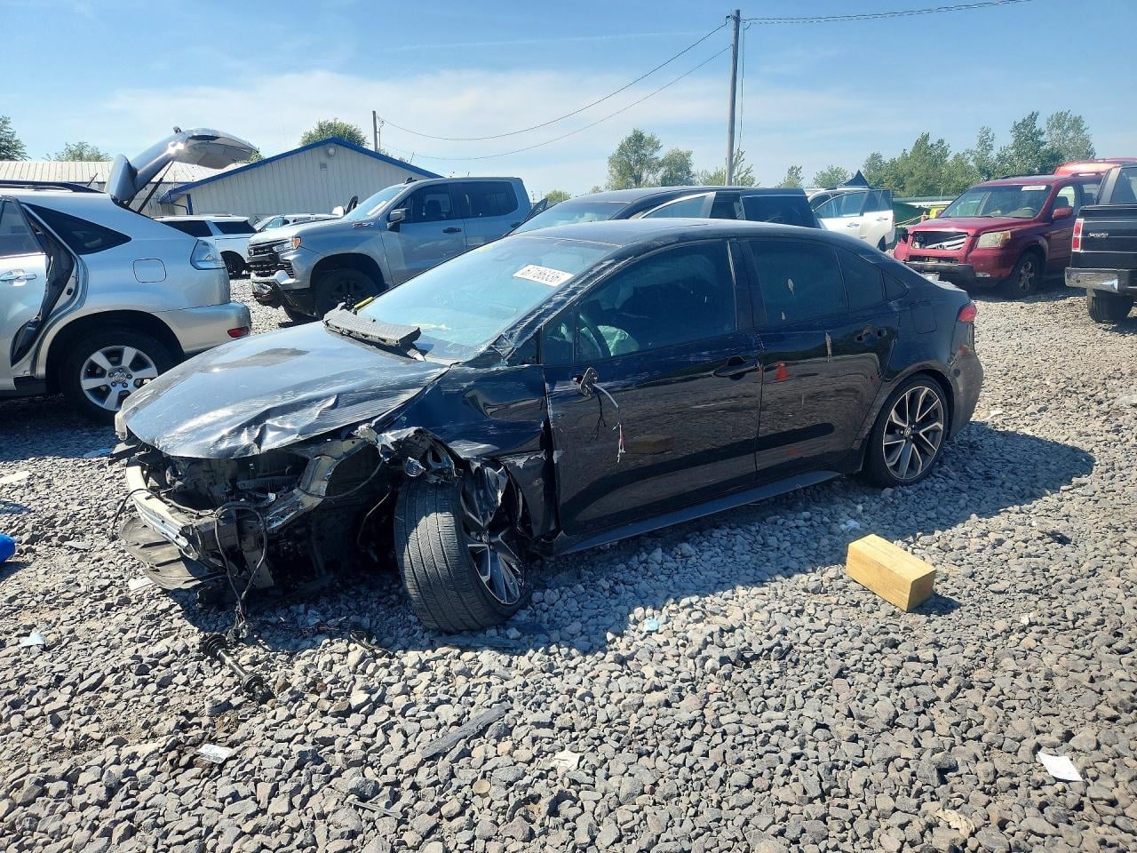 2021 TOYOTA COROLLA SE | 5YFP4MCE7MP081916 | UPCARS