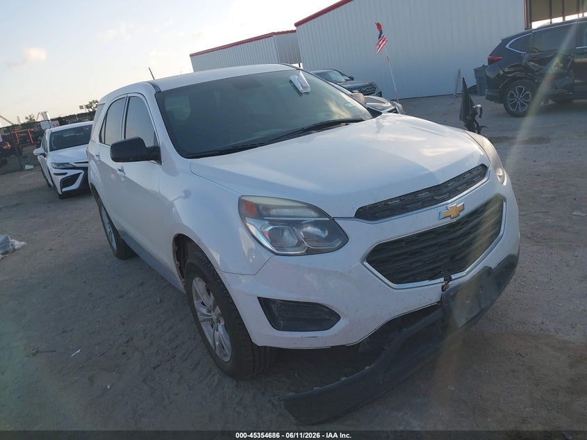2016 CHEVROLET EQUINOX LS | 2GNALBEKXG1189148 | UPCARS