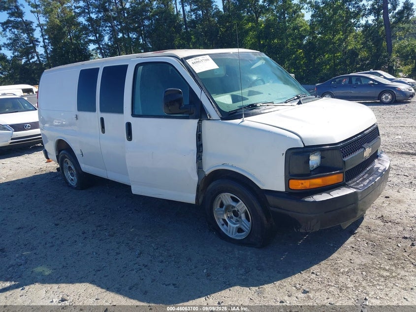 2012 CHEVROLET EXPRESS 1500 WORK VAN | 1GCSGAFX5C1121152 | UPCARS
