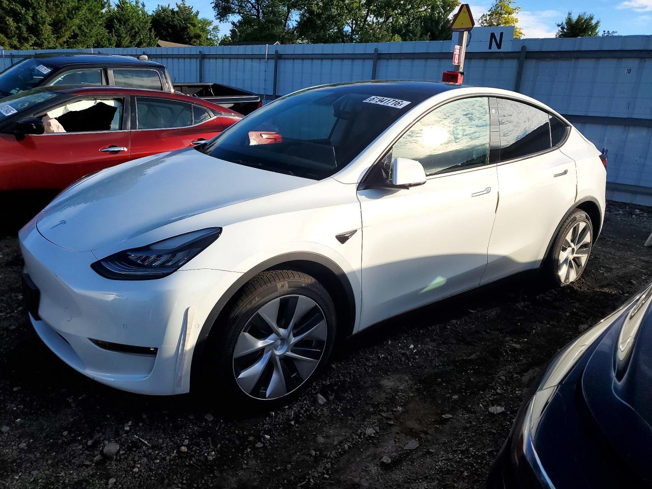 2021 TESLA MODEL Y | 5YJYGDEE6MF114845 | UPCARS