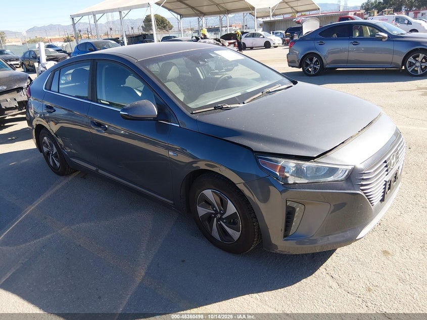 2017 HYUNDAI IONIQ HYBRID SEL | KMHC75LC9HU024129 | UPCARS