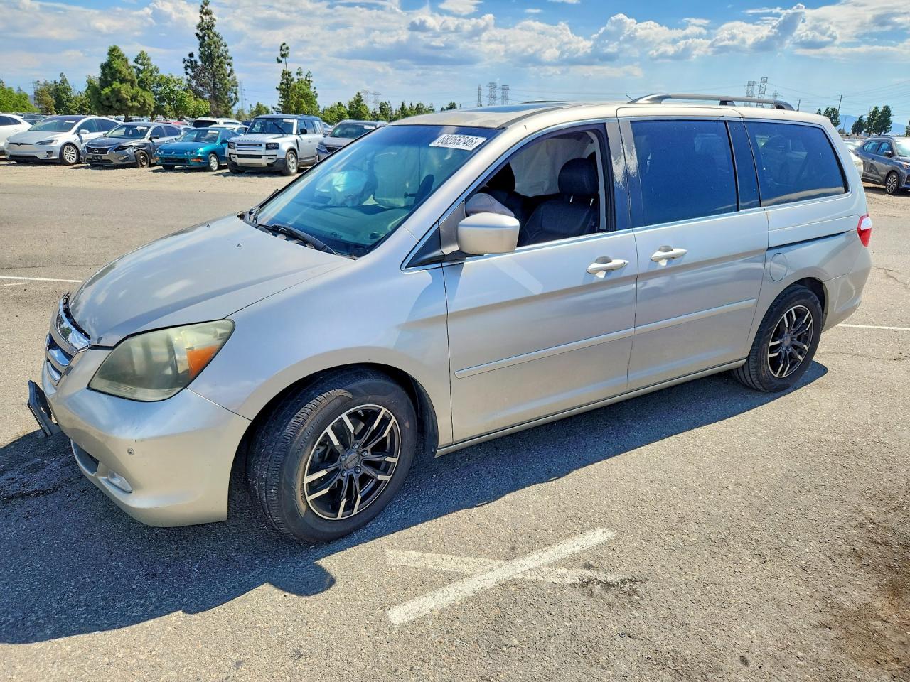 2005 HONDA ODYSSEY TOURING | 5FNRL38875B076611 | UPCARS