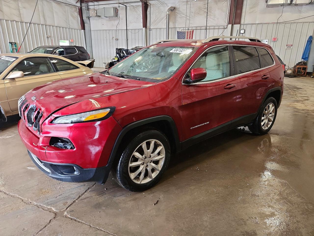 2016 JEEP CHEROKEE LIMITED | 1C4PJMDS3GW169564 | UPCARS