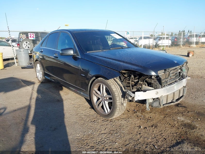 2012 MERCEDES-BENZ C 250 SPORT | WDDGF4HB7CR207484 | UPCARS