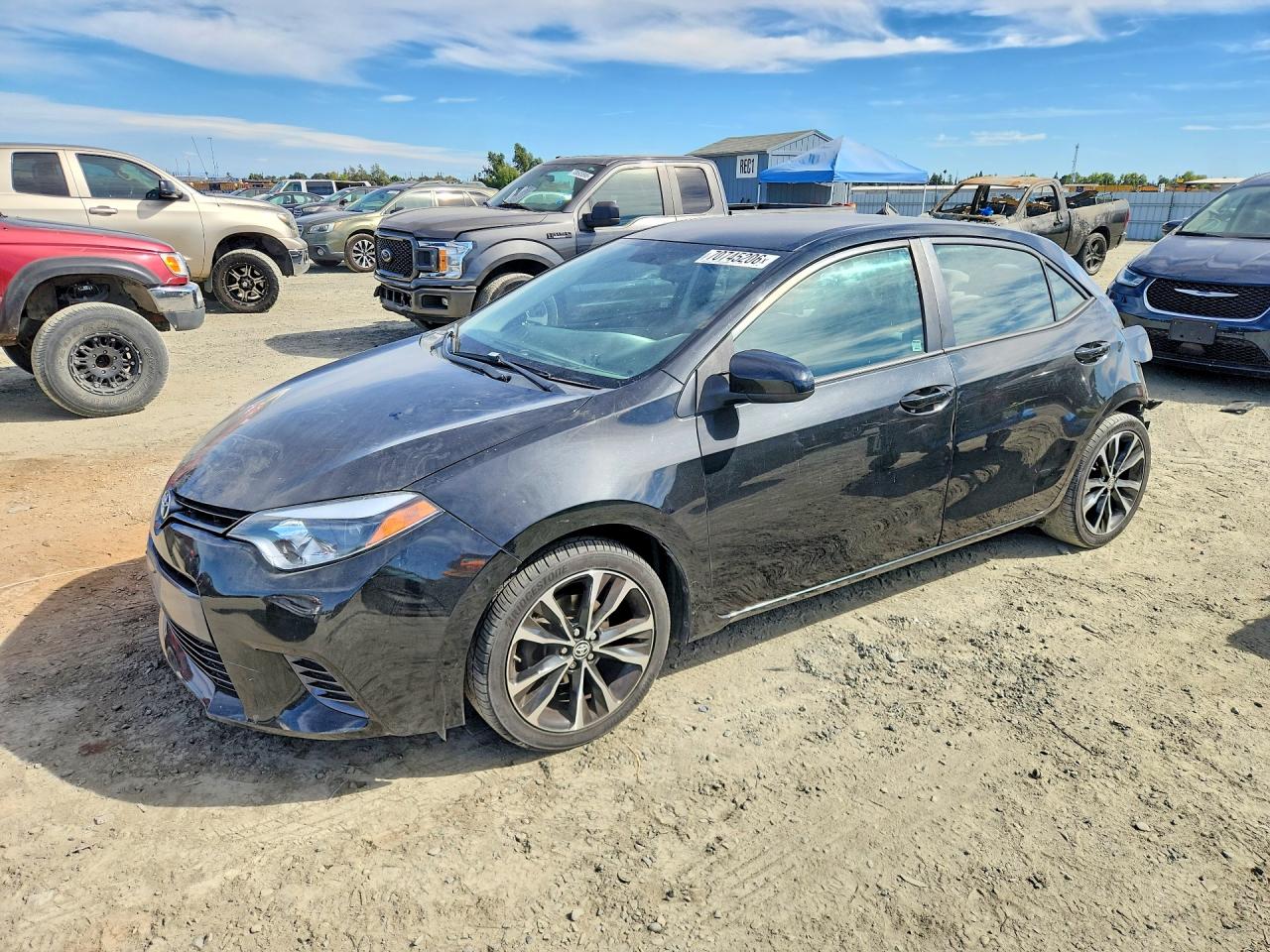 2015 TOYOTA COROLLA LE | 2T1BURHE6FC253386 | UPCARS