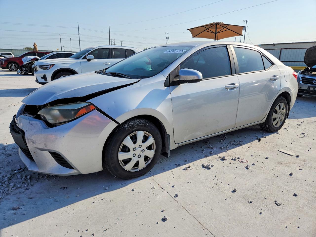 2015 TOYOTA COROLLA L | 5YFBURHE6FP195909 | UPCARS