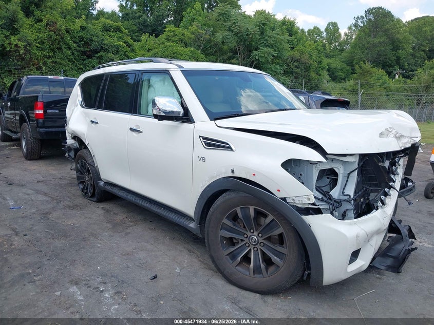 2017 NISSAN ARMADA PLATINUM | JN8AY2NE8H9706321 | UPCARS