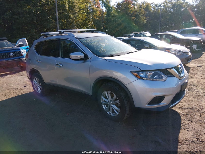 2015 NISSAN ROGUE SV | KNMAT2MV0FP586549 | UPCARS