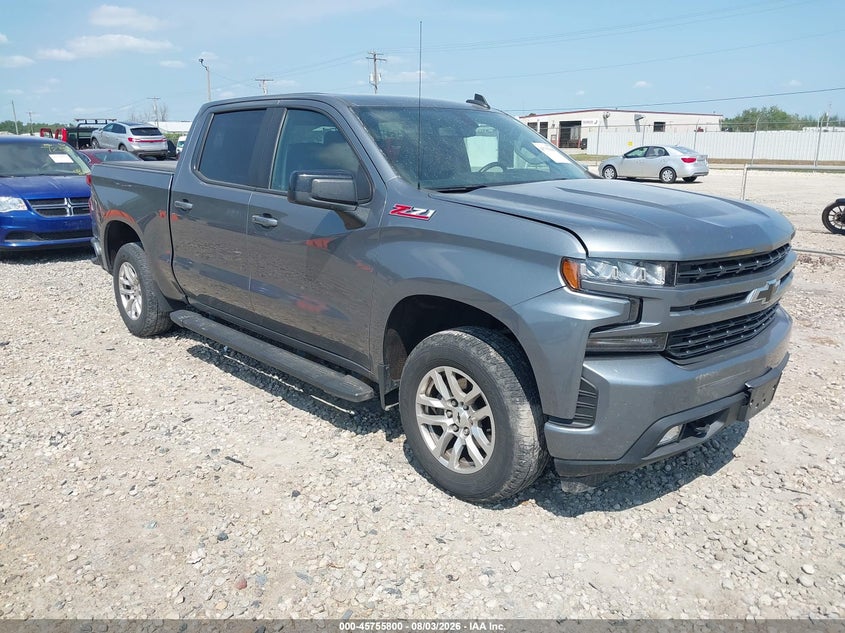 2021 CHEVROLET SILVERADO 1500 4WD  SHORT BED RST | 3GCUYEED9MG277153 | UPCARS