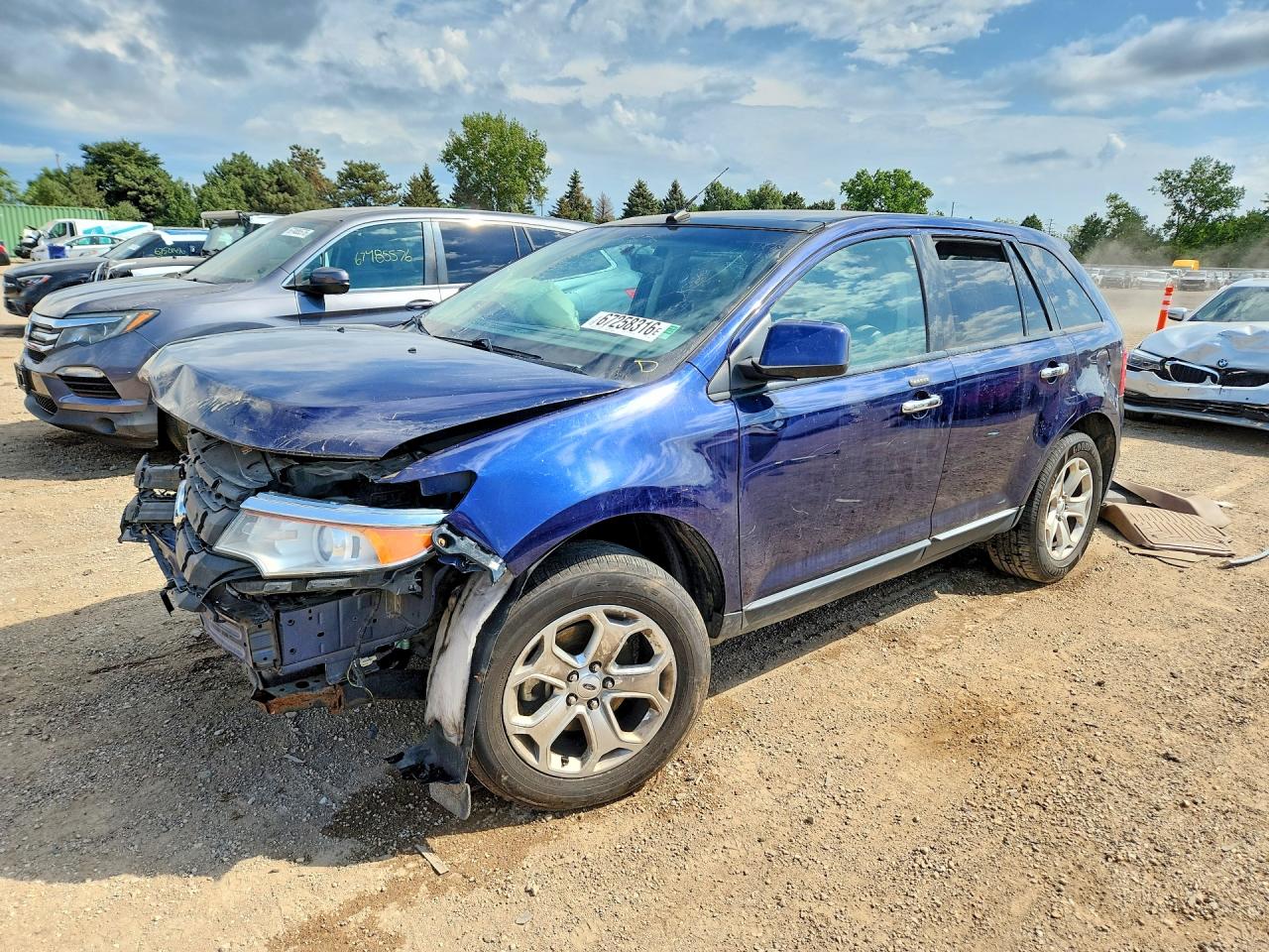 2011 FORD EDGE SEL | 2FMDK3JC4BBA46627 | UPCARS