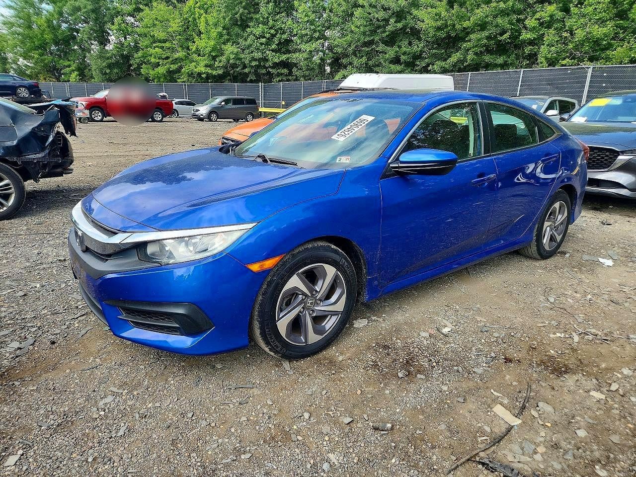 2018 HONDA CIVIC EX | 2HGFC2F79JH510671 | UPCARS