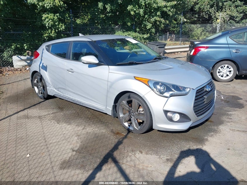2015 HYUNDAI VELOSTER TURBO | KMHTC6AE6FU244489 | UPCARS