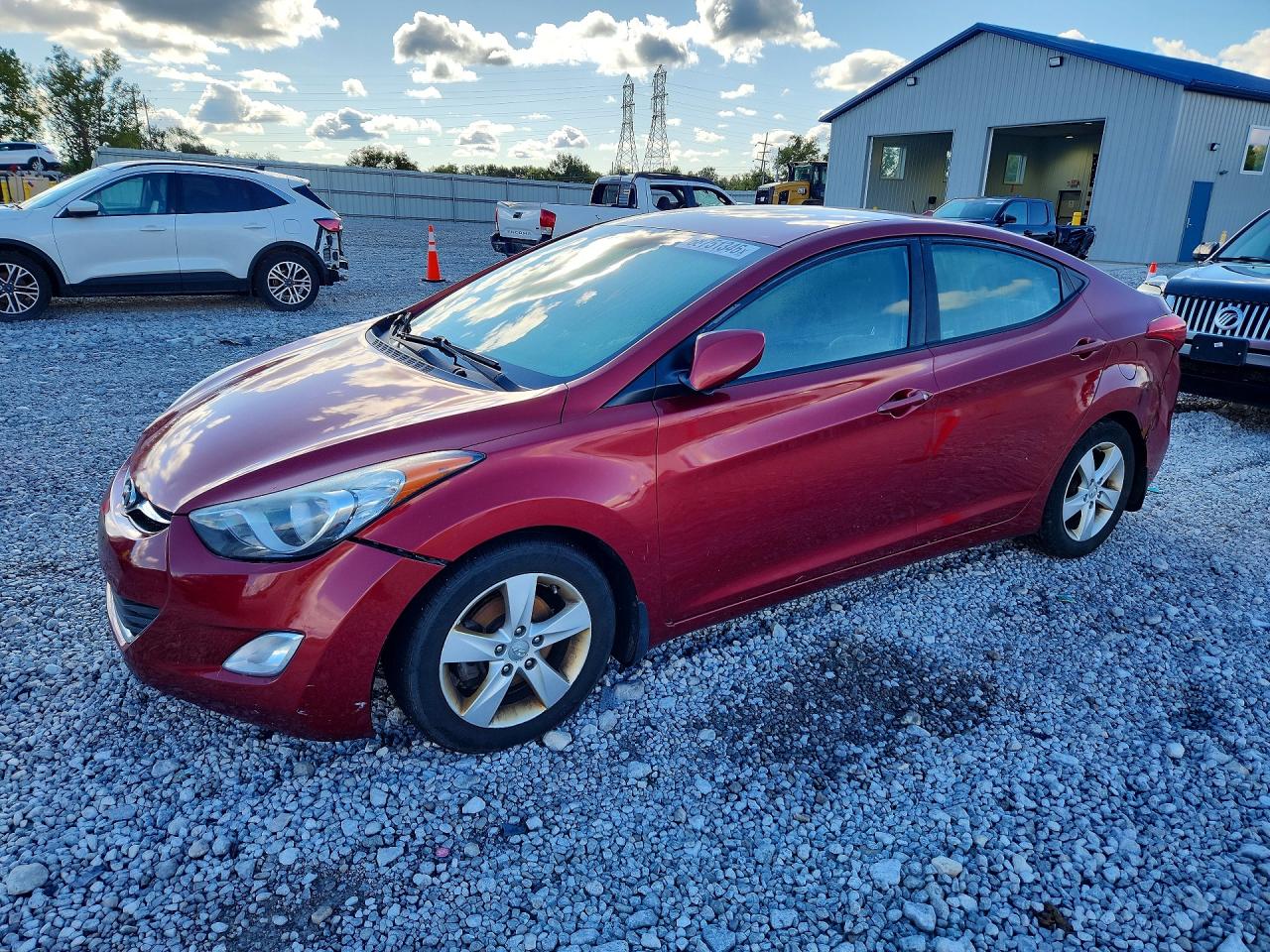 2013 HYUNDAI ELANTRA GLS | 5NPDH4AE6DH424478 | UPCARS