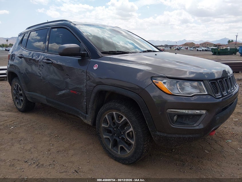 2019 JEEP COMPASS TRAILHAWK 4X4 | 3C4NJDDB6KT618113 | UPCARS