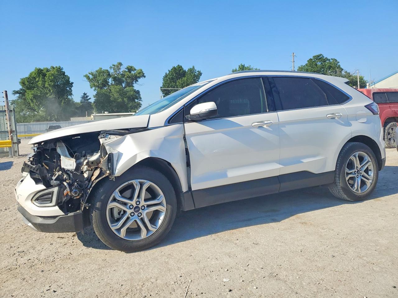 2015 FORD EDGE TITANIUM | 2FMTK3K86FBC39163 | UPCARS