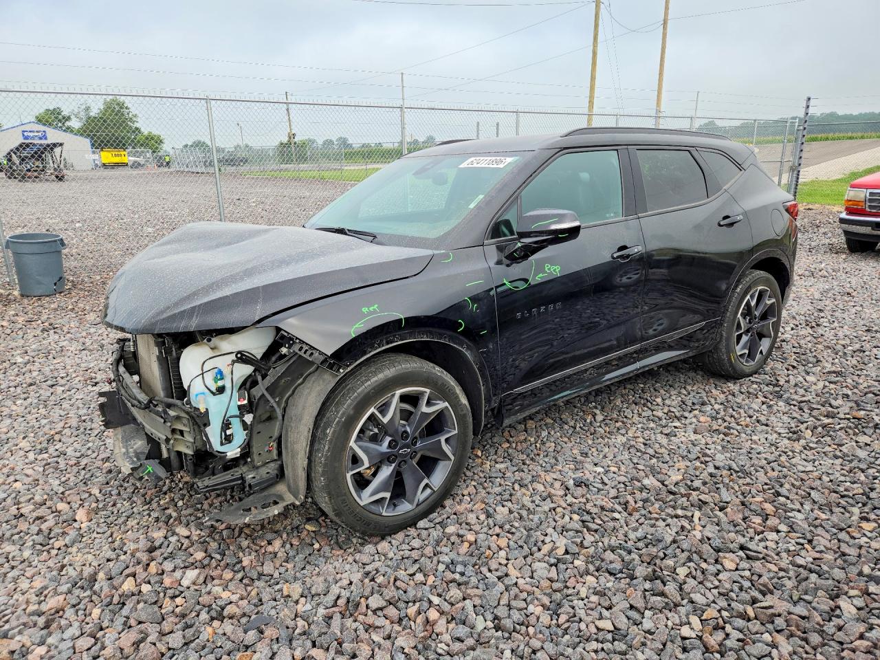 2022 CHEVROLET BLAZE RS | 3GNKBERS1NS234787 | UPCARS