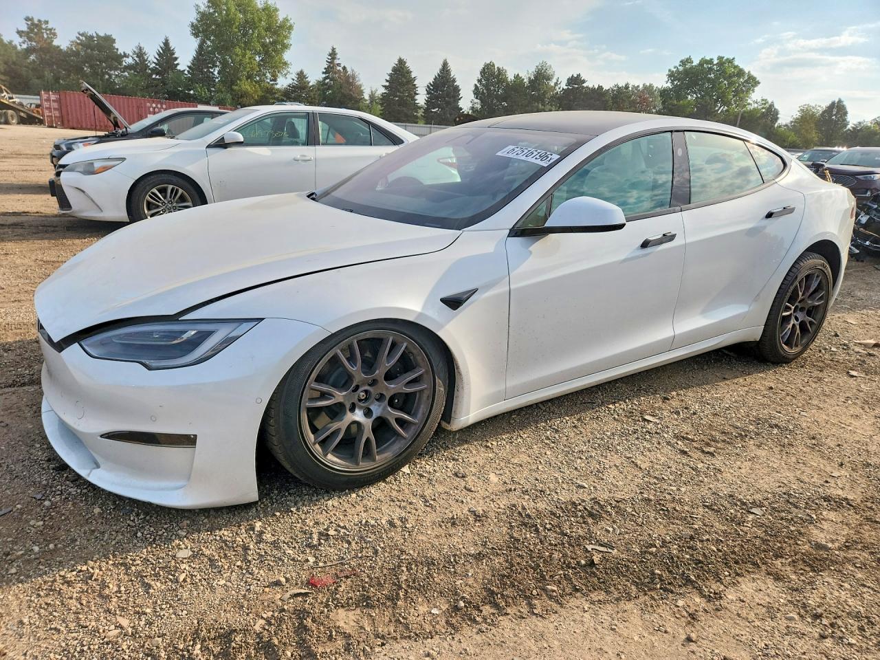 2022 TESLA MODEL S | 5YJSA1E55NF468766 | UPCARS