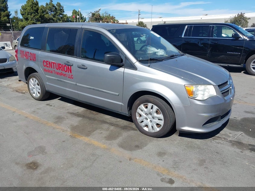 2014 DODGE GRAND CARAVAN AMERICAN VALUE PKG | 2C4RDGBG0ER161363 | UPCARS