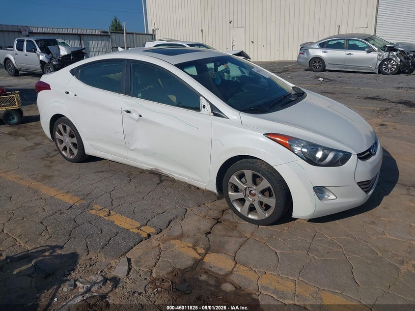 2012 HYUNDAI ELANTRA LIMITED | 5NPDH4AE9CH117188 | UPCARS