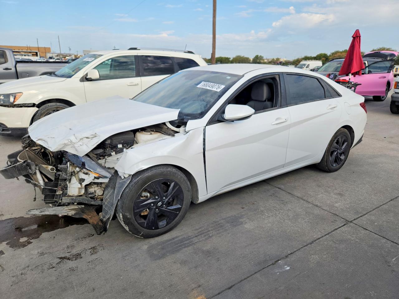 2021 HYUNDAI ELANTRA SEL | 5NPLM4AG9MH008451 | UPCARS