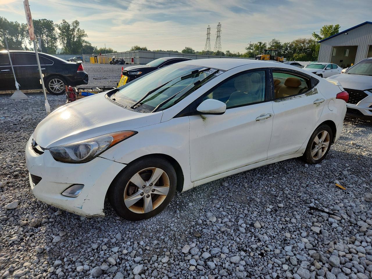 2013 HYUNDAI ELANTRA GLS | 5NPDH4AE8DH376885 | UPCARS