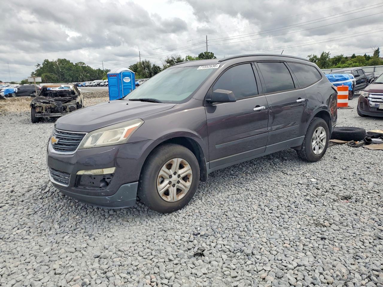 2014 CHEVROLET TRAVERSE LS | 1GNKRFED6EJ236058 | UPCARS