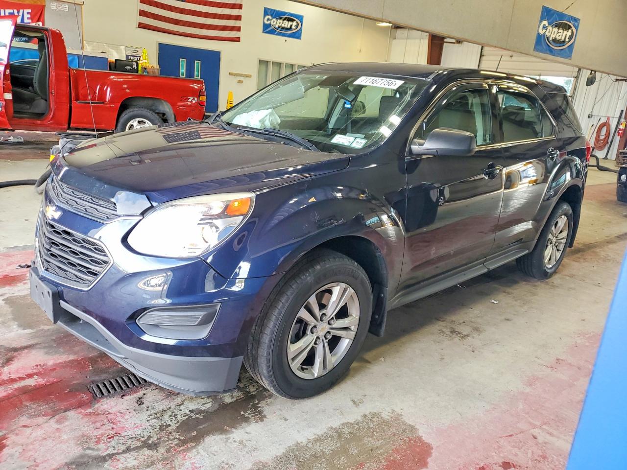 2017 CHEVROLET EQUINOX LS | 2GNALBEK7H1596877 | UPCARS
