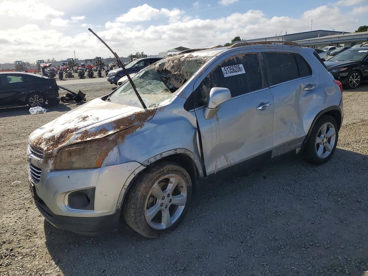 2015 CHEVROLET TRAX LTZ | 3GNCJTSB8FL229376 | UPCARS