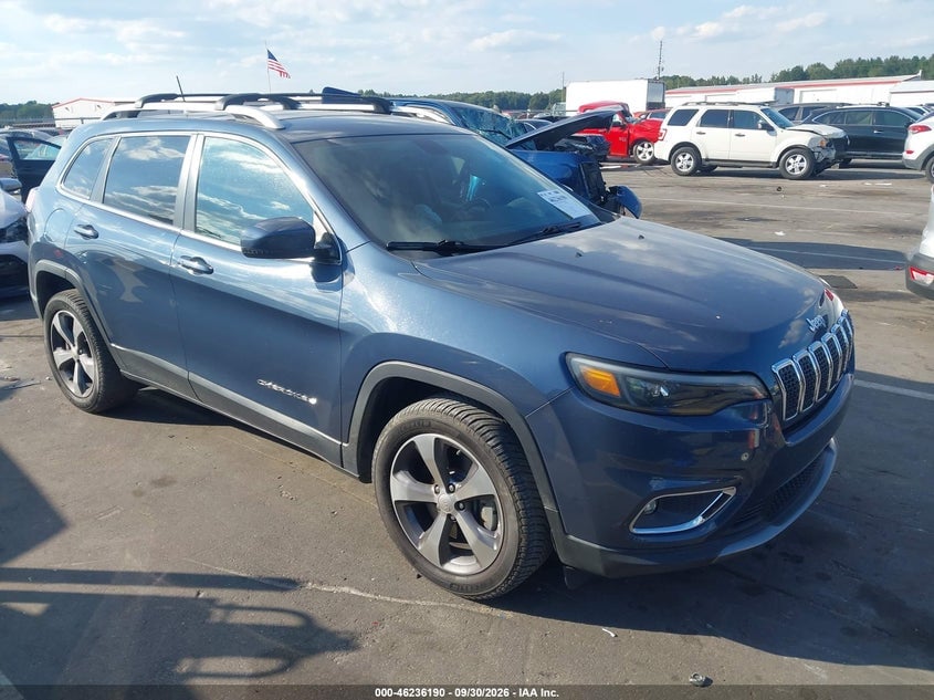 2019 JEEP CHEROKEE LIMITED FWD | 1C4PJLDX8KD475332 | UPCARS