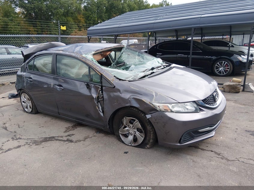 2015 HONDA CIVIC LX | 19XFB2F51FE287142 | UPCARS