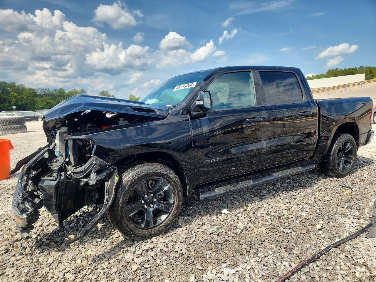 2021 RAM 1500 BIG HORN/LONE STAR | 1C6RREFT1MN593878 | UPCARS