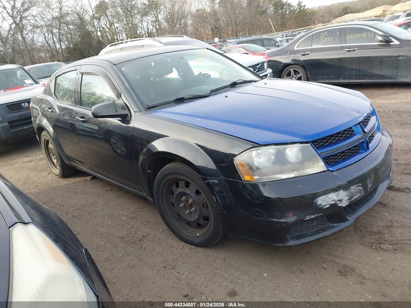 2013 DODGE AVENGER SE | 1C3CDZAB2DN530408 | UPCARS