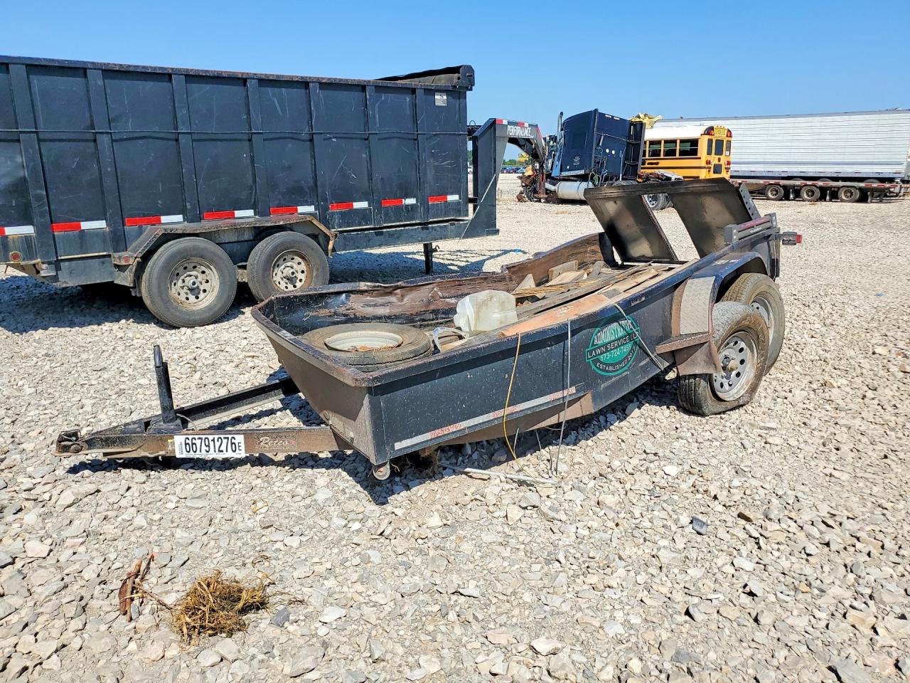 2019 RETT TRAILERS IGING ENTERPRISES EQUIPMENT TRAILER | 4JMUS1623KS005350 | UPCARS