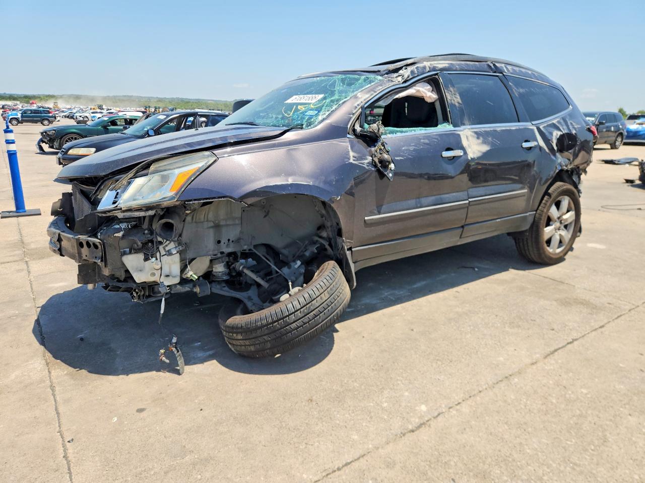 2016 CHEVROLET TRAVERSE LTZ | 1GNKVJKD4GJ325648 | UPCARS