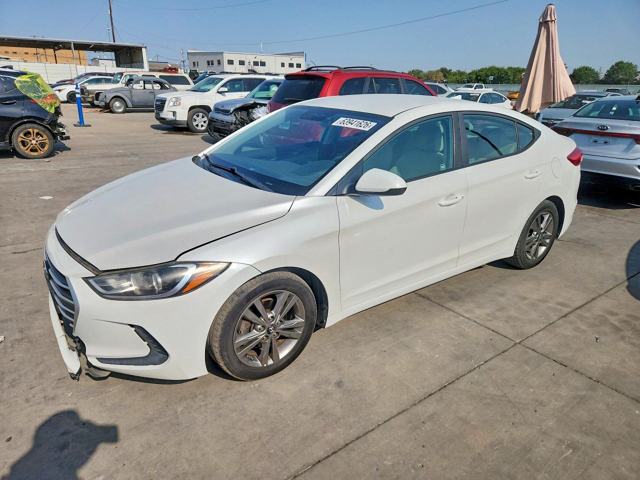 2017 HYUNDAI ELANTRA SE | 5NPD84LF9HH038939 | UPCARS