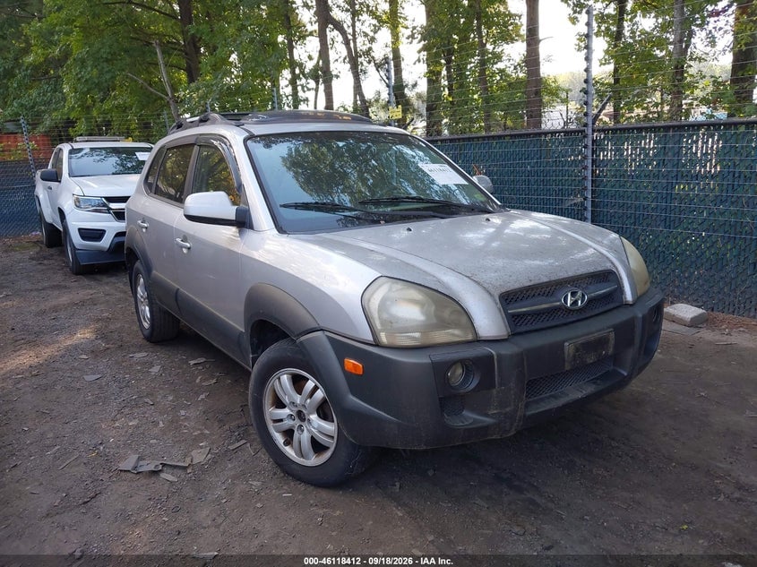 2006 HYUNDAI TUCSON GLS/LIMITED | KM8JN12D06U291995 | UPCARS