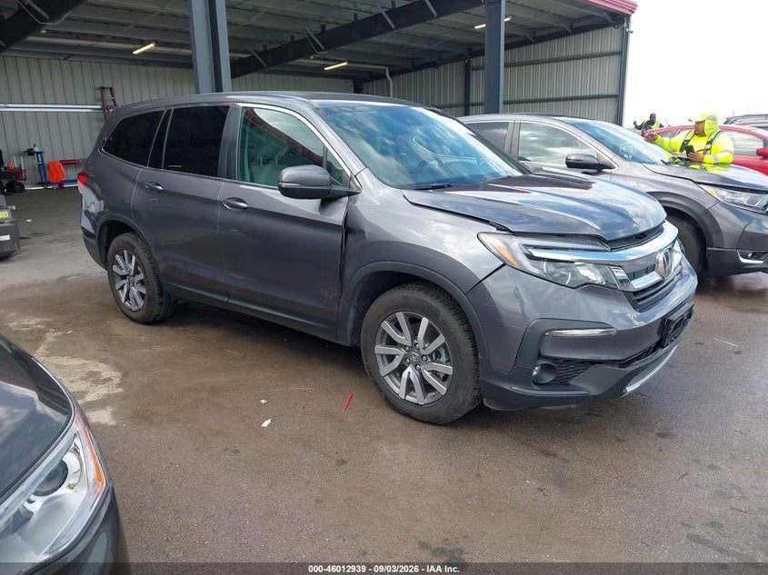 2021 HONDA PILOT AWD EX | 5FNYF6H31MB045104 | UPCARS
