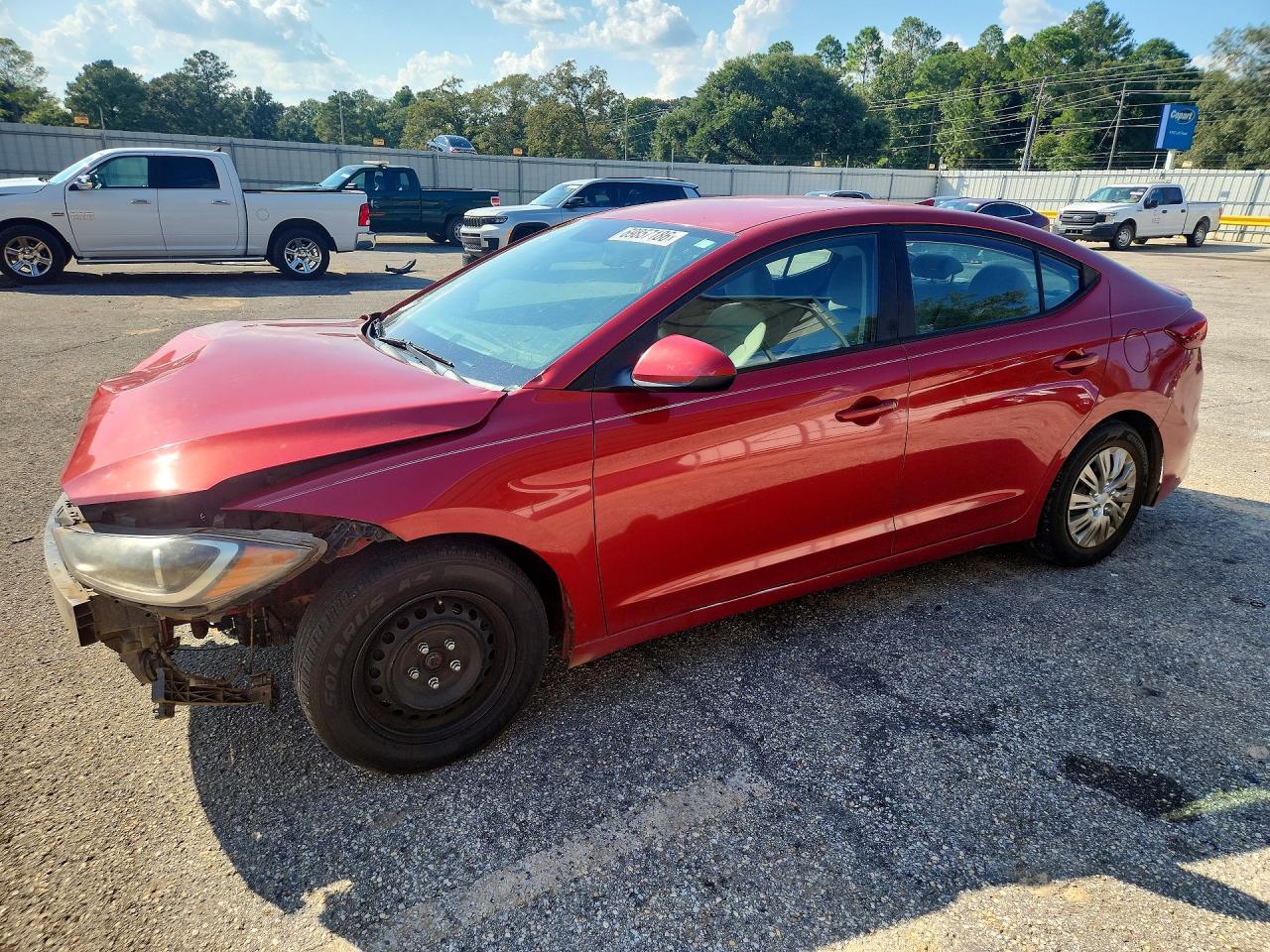 2017 HYUNDAI ELANTRA SE | 5NPD74LF0HH182348 | UPCARS