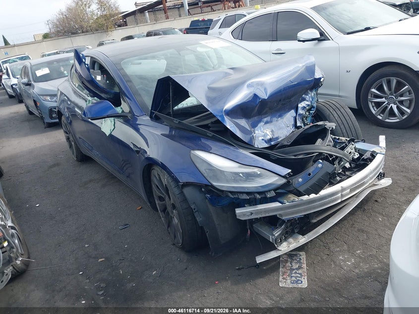 2023 TESLA MODEL 3 PERFORMANCE DUAL MOTOR ALL-WHEEL DRIVE | 5YJ3E1EC6PF417688 | UPCARS