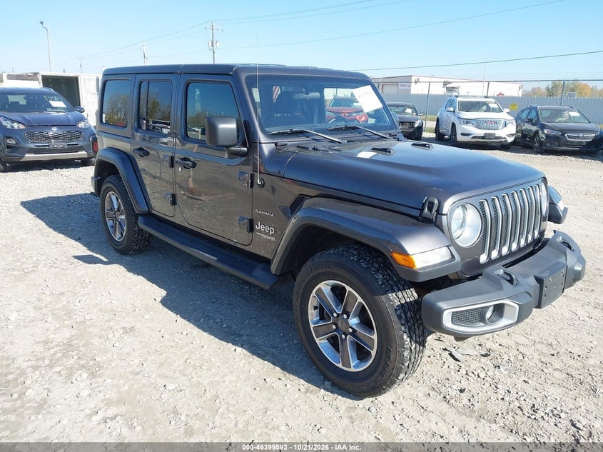 2019 JEEP WRANGLER UNLIMITED SAHARA 4X4 | 1C4HJXEN2KW590148 | UPCARS