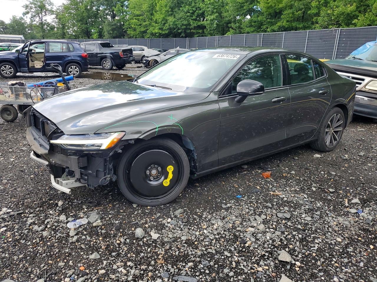 2022 VOLVO S60 B5 MOMENTUM | 7JRL12FZXNG161659 | UPCARS