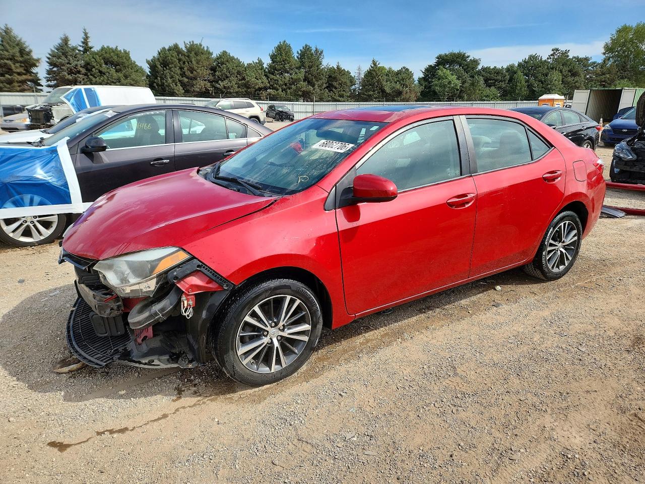 2016 TOYOTA COROLLA LE PLUS | 2T1BURHE5GC741729 | UPCARS