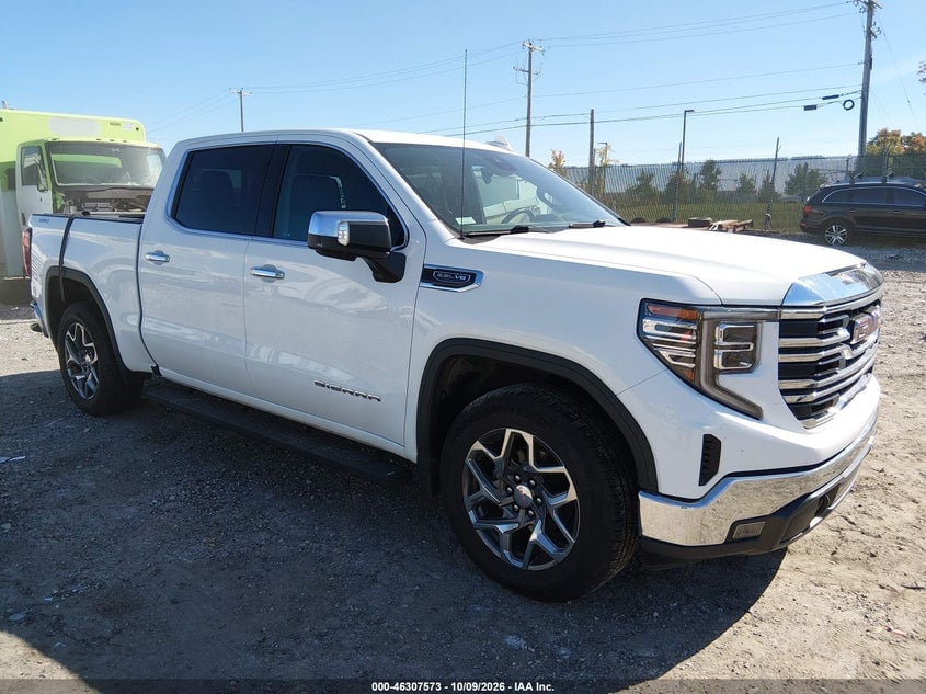 2022 GMC SIERRA 1500 4WD  SHORT BOX SLT | 3GTUUDED0NG676783 | UPCARS