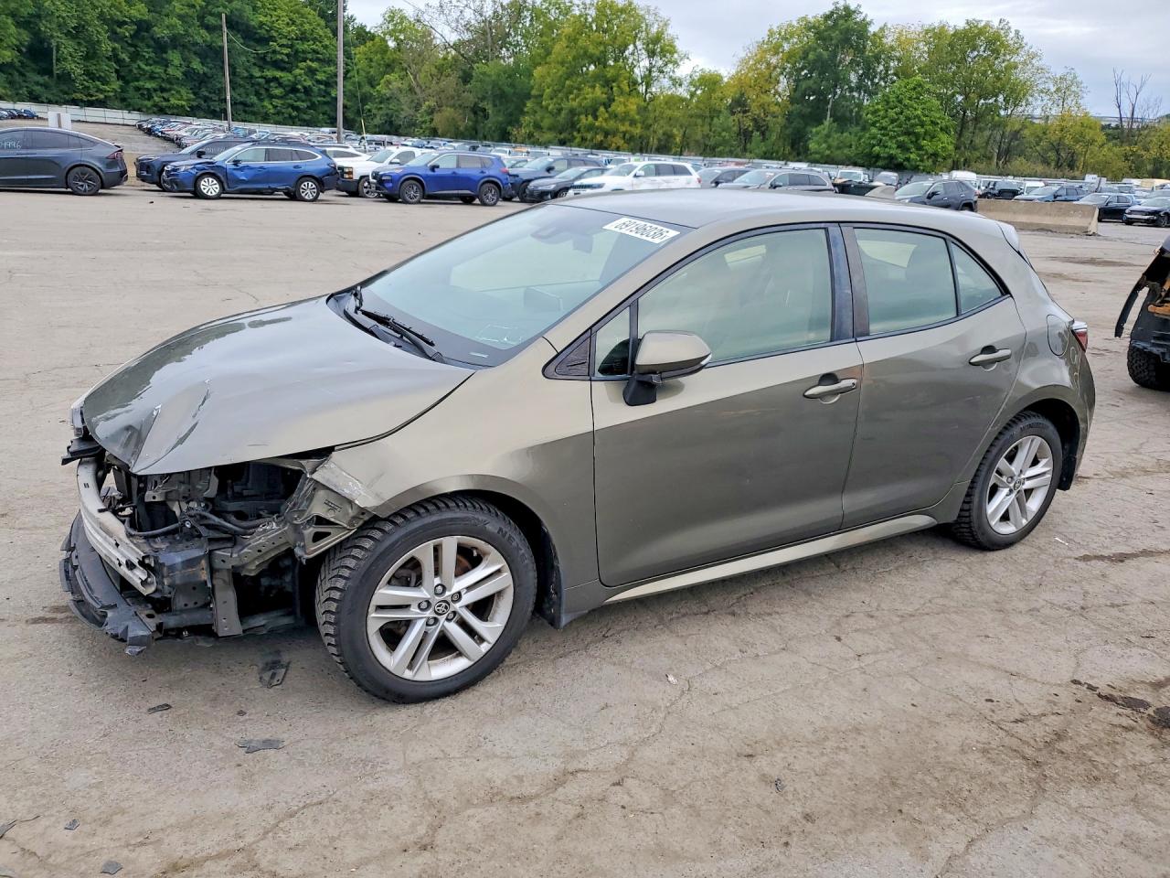 2019 TOYOTA COROLLA SE | JTNK4RBE7K3039062 | UPCARS