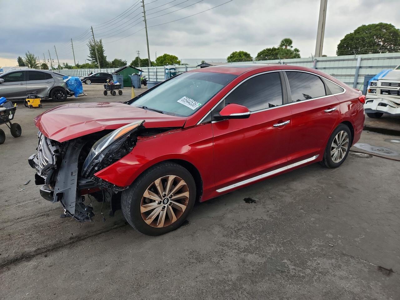 2017 HYUNDAI SONATA SPORT | 5NPE34AF6HH568467 | UPCARS