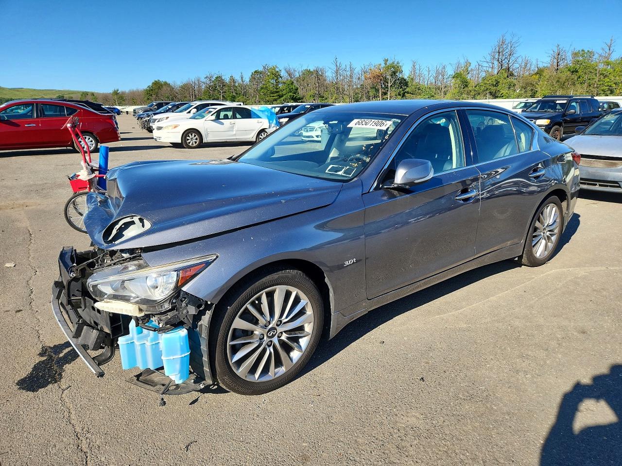 2018 INFINITI Q50 3.0T LUXE | JN1EV7AR0JM436986 | UPCARS