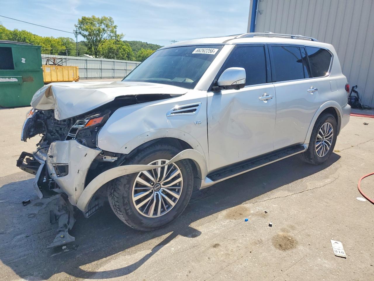 2022 NISSAN ARMADA SL | JN8AY2BA6N9390978 | UPCARS