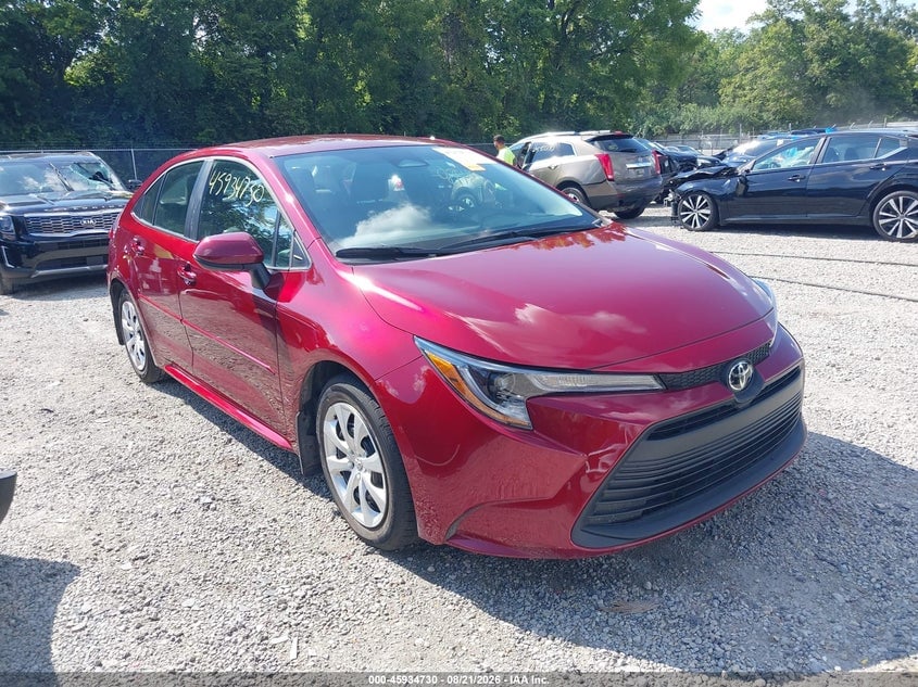 2025 TOYOTA COROLLA LE | 5YFB4MDE4SP345244 | UPCARS